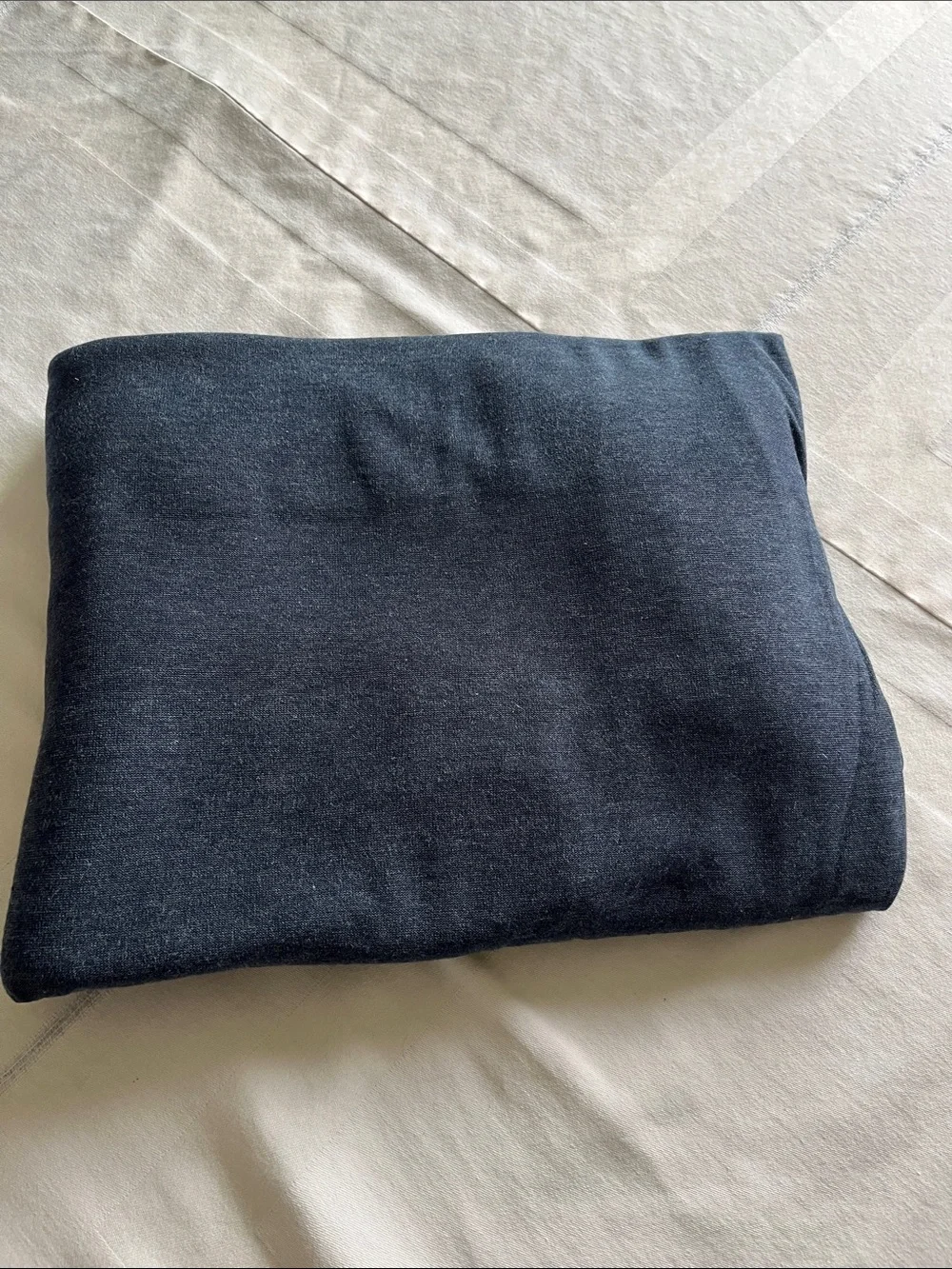 Classic Dark Navy Stretch Knit Fabric By David Textiles 4 Yards